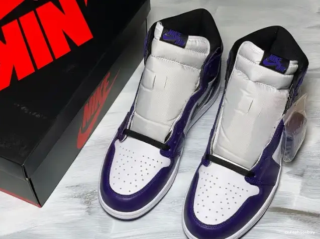 Air Court Jordan 555088-500 High 1 OG Purple 0614